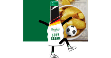 Die Sour Cream Soße von Develey