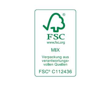 Verpackungssiegel FSC
