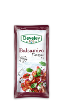 Balsamcio Dressing im Portionsbeutel, 75ml zum mitnehmen, passt zu Avocado, Salat und Tomate-Mozzarella