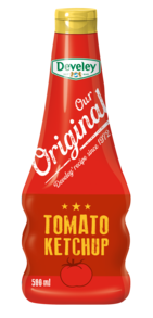 Our Original Tomato Ketchup in der 500ml Squeeze-Flasche, Tomaten Ketchup, vegetarisch, vegan