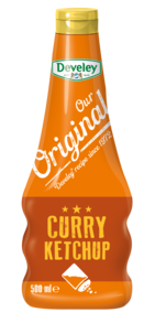 Our Original Curry Ketchup in der 500ml Squeeze-Flasche, vegetarisch, vegan
