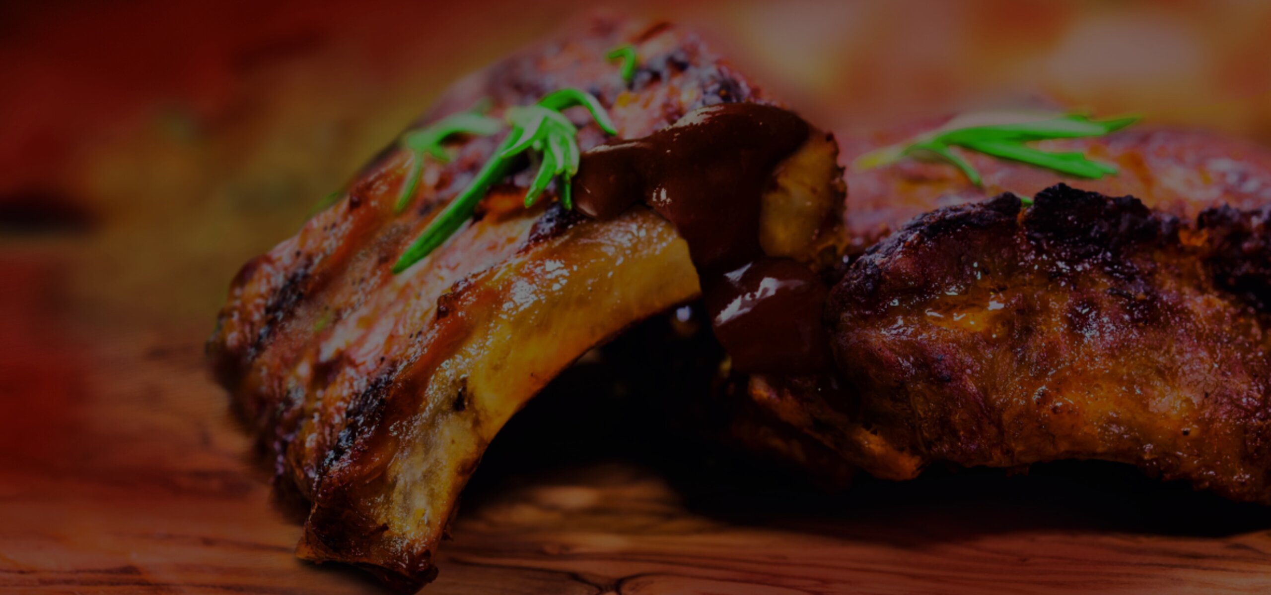 Hintergrundbild Spareribs, als Rezeptvorschlag zur BBQ Sauce