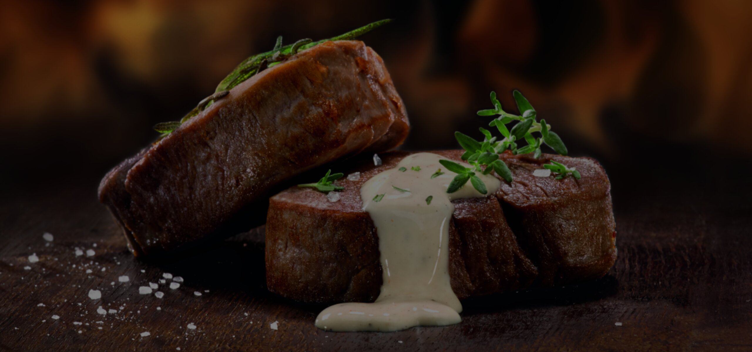 Steak als Rezeptvorschlag für die White BBQ Sauce 