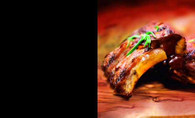 Hintergrundbild Spareribs, als Rezeptvorschlag zur BBQ Sauce
