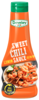 Die Sweet Chili Sauce von Develey ist süß und pikant und passt perfekt zu Grillgemüse,  Ofenkartoffel und Geflügel, Squeeze, 250ml, grillsoße, vegan. vegetarisch