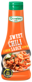 Die Sweet Chili Sauce von Develey ist süß und pikant und passt perfekt zu Grillgemüse,  Ofenkartoffel und Geflügel, Squeeze, 250ml, grillsoße, vegan. vegetarisch