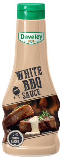 Die Burger Sauce von Develey ist fruchtig würzig und passt perfekt zu Wurst,  Burger und Steak, Squeeze, 250ml, grillsoße vegetarisch, Big Mac Soße,