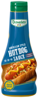 Die Hot Dog Sauce von Develey ist fruchtig senfig und passt perfekt zu Geflügel,  Burger und Steak, Squeeze, 250ml, grillsoße vegetarisch