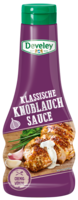 Die Knoblauch Sauce von Develey ist cremig würzig und passt perfekt zu Geflügel, Grillgemüse und Ofenkartoffel, Squeeze, 250ml, grillsoße vegetarisch