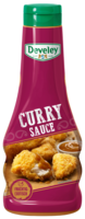 Die Curry Sauce von Develey ist würzig scharf und passt perfekt zu Geflügel, Grillgemüse und Ofenkartoffel, Squeeze, 250ml, grillsoße, vegan,  vegetarisch
