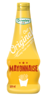 Our Original Mayonnaise in der 500ml Squeeze Flasche von Develey, vegetarisch