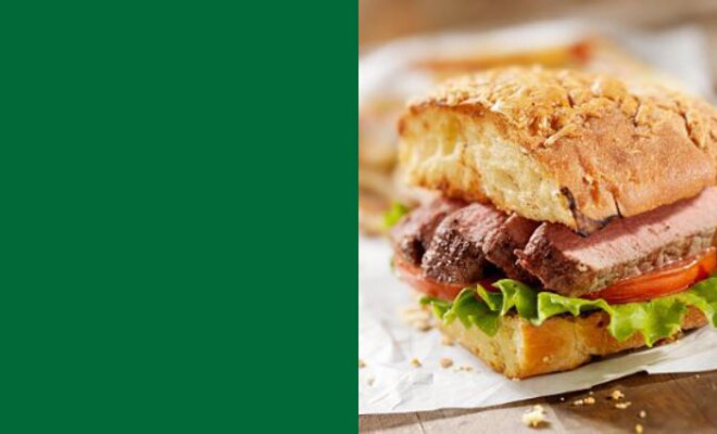 Hintergrundbild von Develey: Sandwich