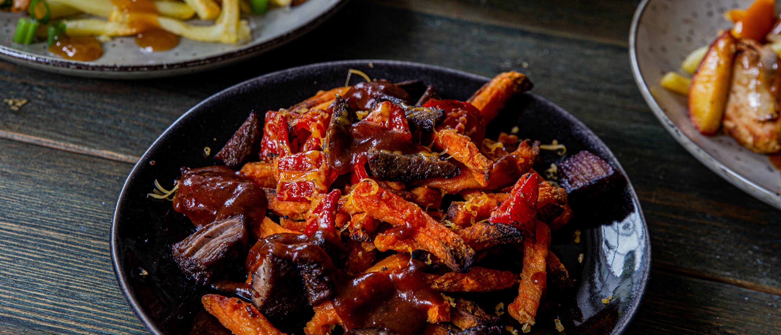 Rezept, Gericht von Develey: Red Bean Fries mit Red Bean Sauce